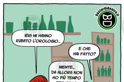 Quando ti rubano l’orologio… e ti prendono anche per i fondelli.