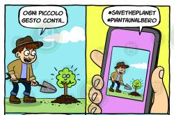 Ogni piccolo gesto conta… ma anche gli alberi sanno fare i conti! 