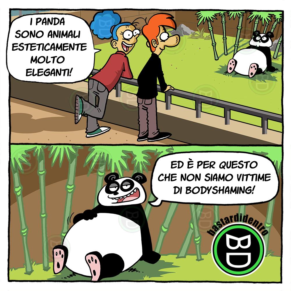 L'eleganza del panda