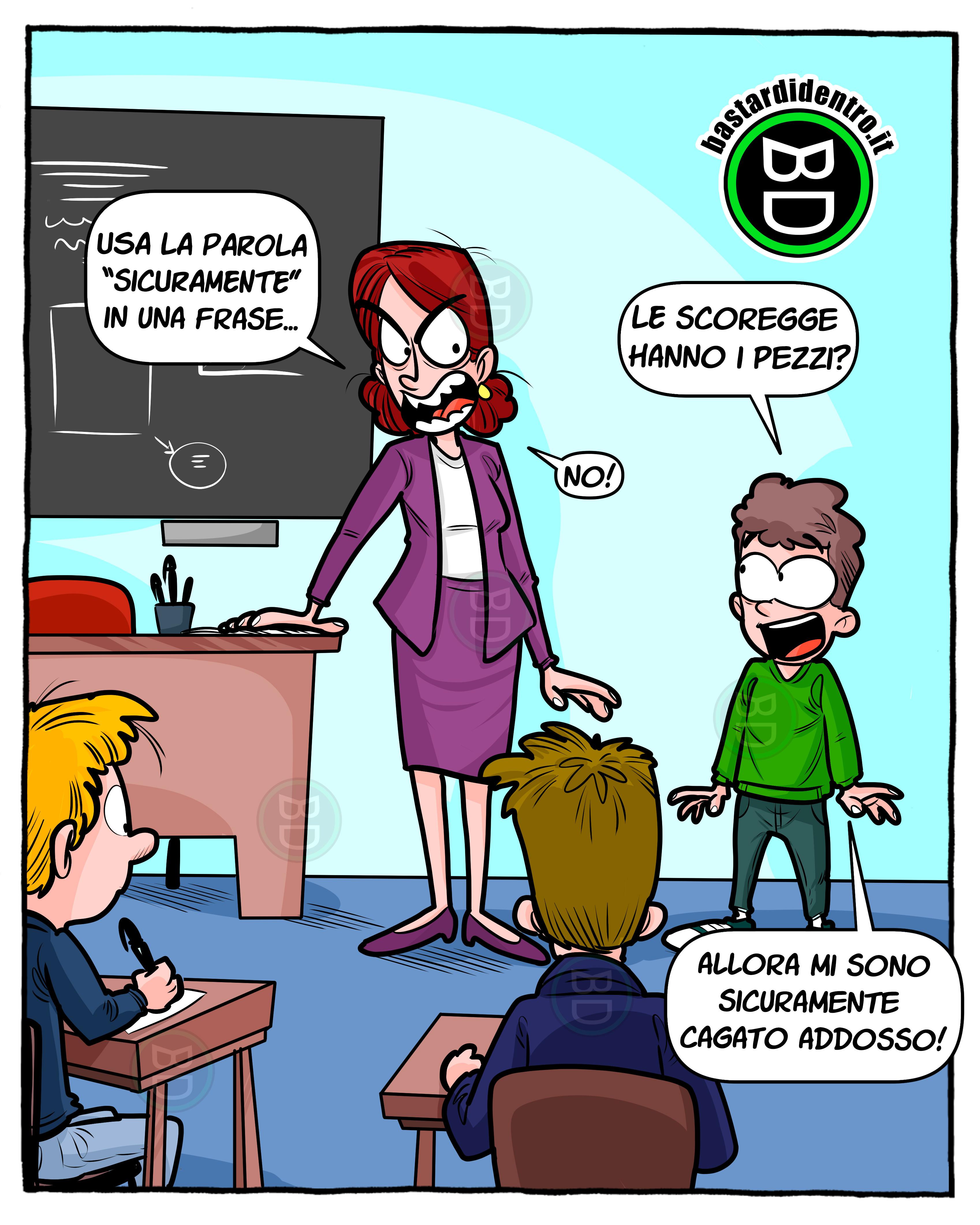 A scuola ci sono lezioni che restano impresse più di altre.