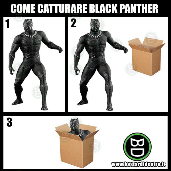 Come catturare Black Panther