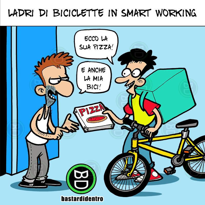 Ladri di biciclette in smart working