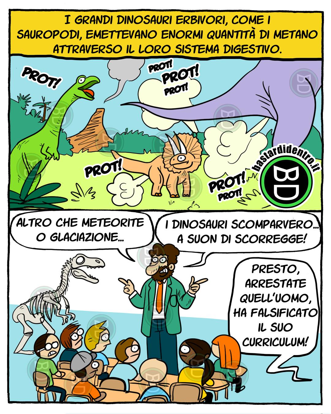 La verità sull’estinzione dei dinosauri… 