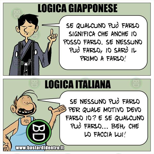 Logica giapponese VS italiana