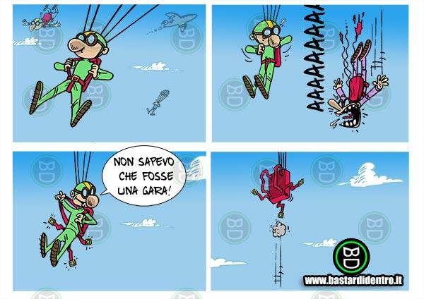 Un Paracadutista Miracolato Si Racconta Immagini E Vignette Divertenti