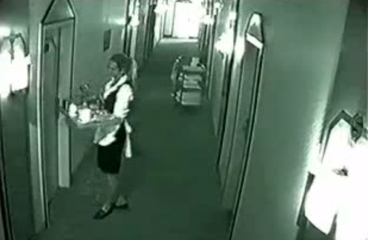 Русское видео скрытой камеры девушек. CCTV В гостинице.